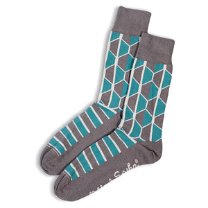 Otto & Spike - Punch - Cotton Socks - Blue