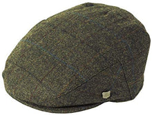 Load image into Gallery viewer, Failsworth - Cambridge - Flat Cap - British Wool - Brown Blue #300
