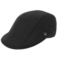 Load image into Gallery viewer, Hills Hats - Duckbill Ivy Cap - Melton Wool - Black or Navy - Small
