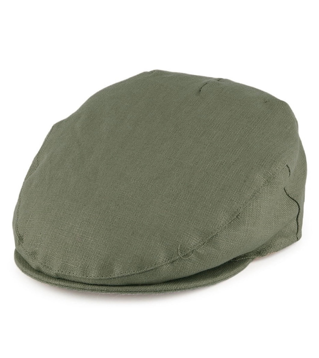 Failsworth - Flat cap - Irish Linen - Khaki