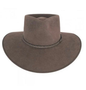 Akubra Cattleman Pure Fur Felt Fawn 64cm