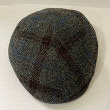 Load image into Gallery viewer, M by Flechet - Flat Cap - New Wool - Check - Gris Grey
