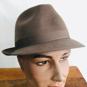 Angus - Trilby - Wool Felt - Brown