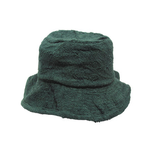 Towelling Classic - Bucket Hat - Packable Cotton - Bottle Green