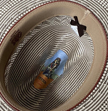 Load image into Gallery viewer, Stetson - Peeler Vented Straw Ivory - Western Hat - Ivory/Grey
