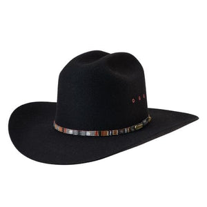 Akubra - Bronco - Western Style Felt Hat - Black