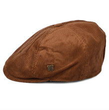 Load image into Gallery viewer, Failsworth - Hudson Cord Cap - 6 panel - Peaky Blinder - Cotton Corduroy - Toffee
