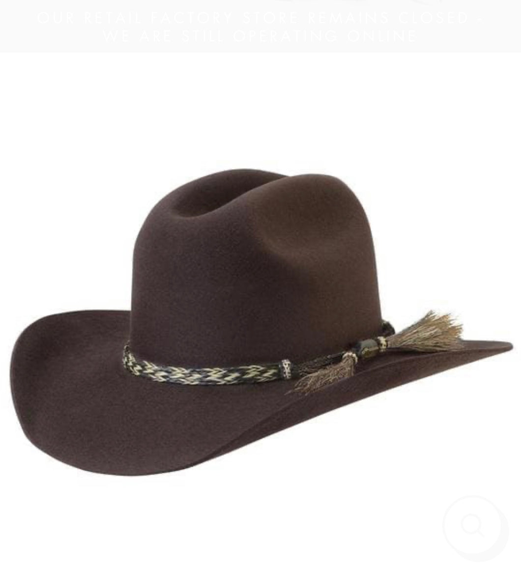 Akubra Rough Rider - Loden Brown 57cms