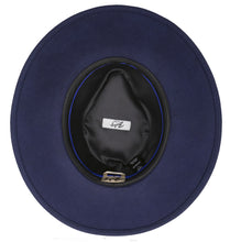 Load image into Gallery viewer, Bailey of Hollywood - Piston wool felt - Navy

