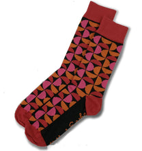 Load image into Gallery viewer, Otto &amp; Spike - Kinky Australian Cotton Socks - Red
