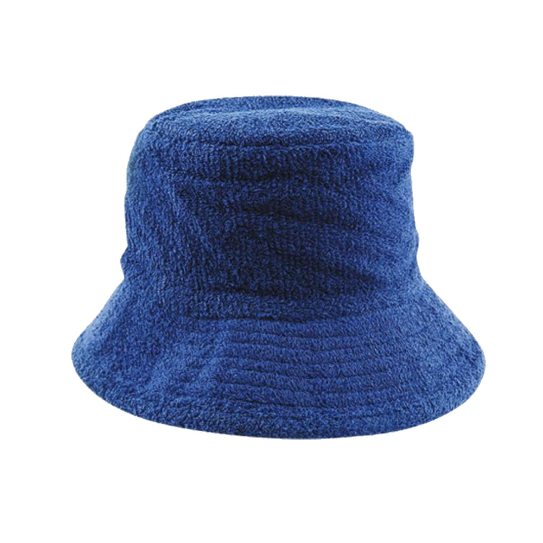 Towelling Classic - Bucket Hat - Packable Cotton - Royal Blue
