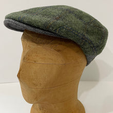 Load image into Gallery viewer, M by Flechet - Flat Cap - New Wool - Check - Green
