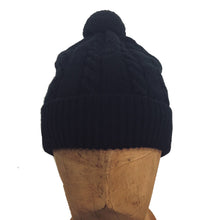 Load image into Gallery viewer, Otto &amp; Spike - Winter Cable Beanie -  Black
