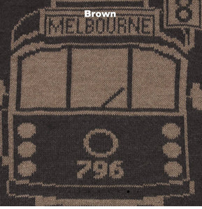 Tram I Am - Merino Wool - Brown