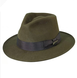 Indiana Jones Fedora - Fur Felt  - Brown