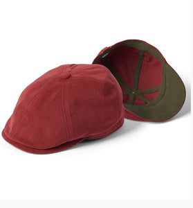 Failsworth - Hudson Cap - Cotton Canvas - Brick + Khaki