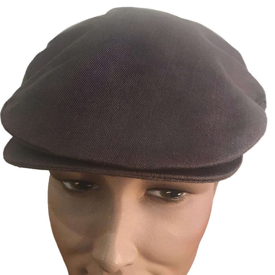 Hanna Hats of Donegal -Vintage Flat Cap - Irish Linen - Sandalwood - Medium
