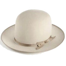 Load image into Gallery viewer, Akubra - Campdraft - Open Crown Fedora - Felt - Silver Belly Sand - free post
